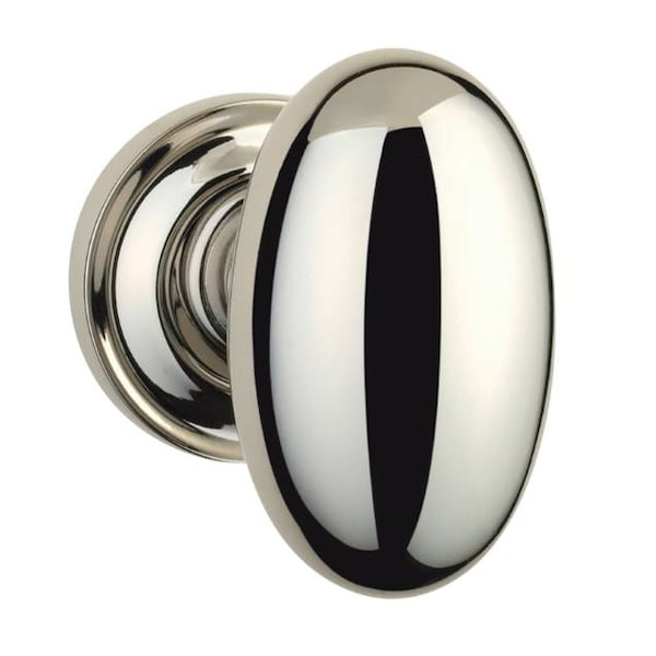 Knob 1-3/4" Rose Pass 2-3/8" BS T 1-3/4" Doors Bright Chrome 432
