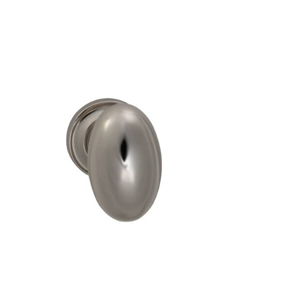 Knob 1-3/4" Rose Pass 2-3/4" BS Full Lip 1-3/4" Doors BR NKL 432