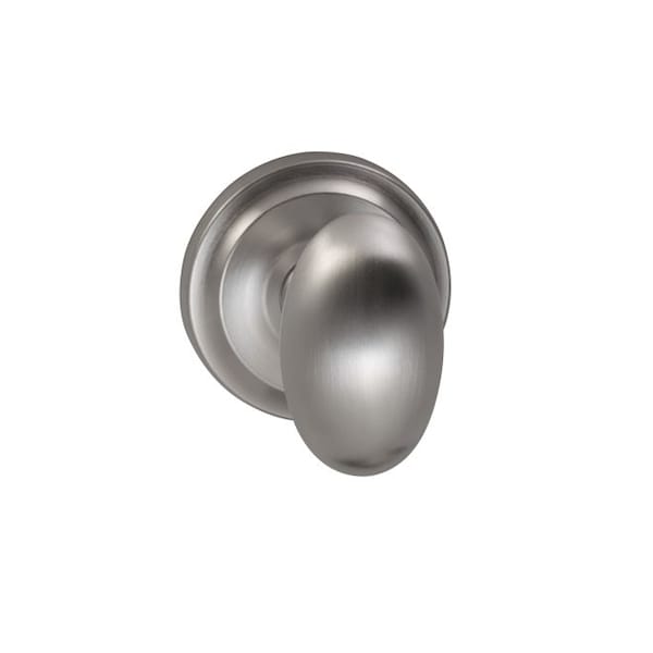 Knob 2-5/8" Rose Pass 238BS Full Lip 1-3/4" Doors Satin Chrome 432
