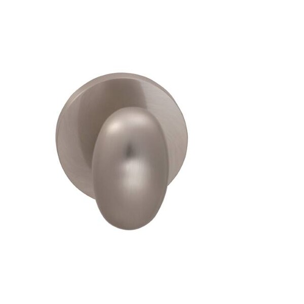Knob Modern Rose Priv 2-3/8" BS Full Lip Strike Satin Nickel 434
