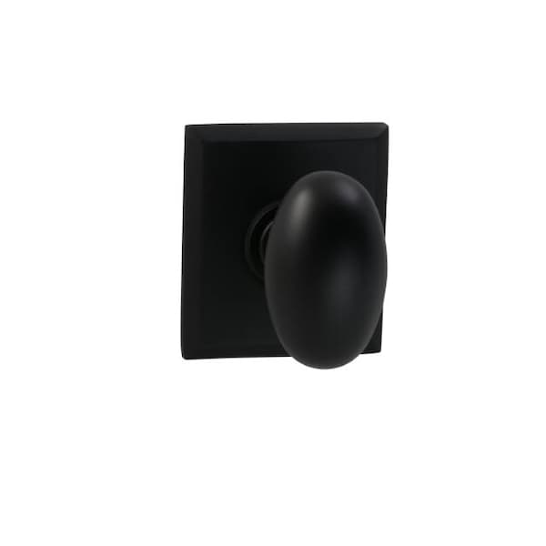 Knob with Rectangular Rose Single Dummy Oil Rubbed Bronze 434