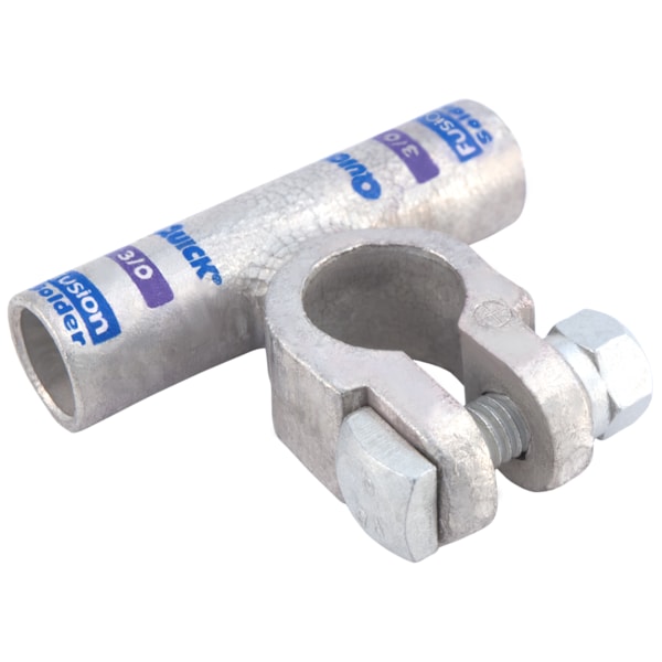 Solder Clamp, Neg, 2/0 Flag, PK5
