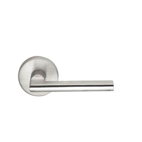 Stainless Lever Pass 2-3/4" BS T 1-3/8" Doors Satin SS 43