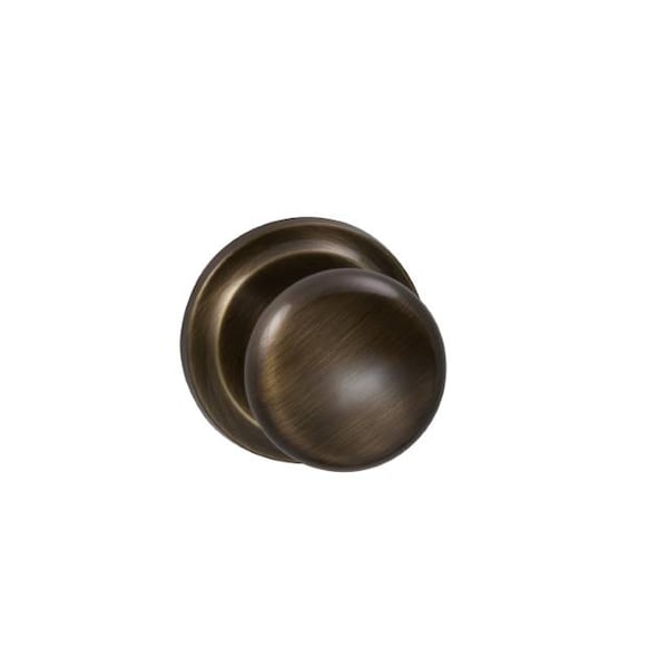 Knob 2-5/8" Rose Pass 2-3/4" BS T 1-3/8" Doors Shaded Bronze 442