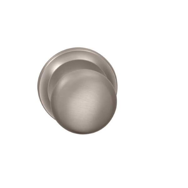 Knob 2-5/8" Rose Priv 2-3/8" BS T 1-3/4" Doors Satin Nickel 442