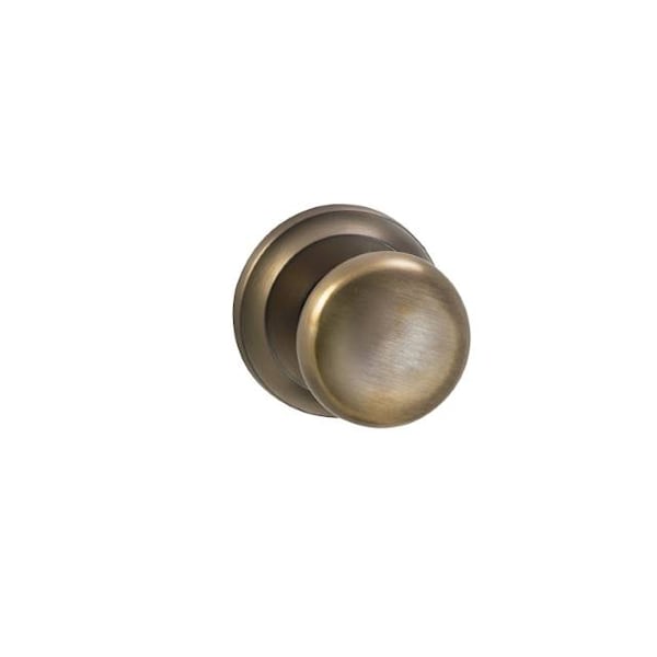 Knob 2-5/8" Rose Pass 234BS Full Lip 1-3/4" Doors ULQ AB 442