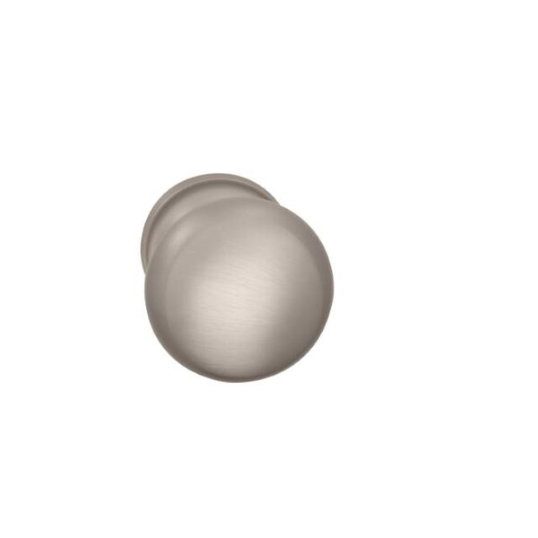 Knob 1-3/4" Rose Pass 2-3/4" BS T 1-3/4" Doors Satin Nickel 442