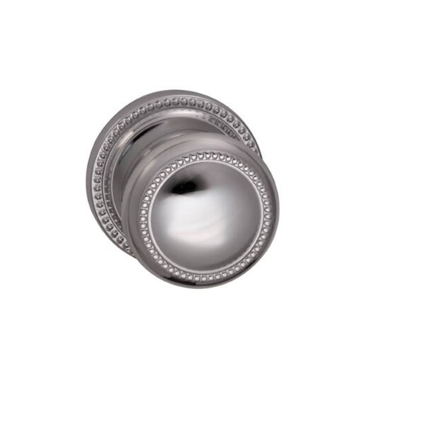 Knob 2-5/8" Rose Pass 2-3/4" BS T 1-3/8" Doors Bright Chrome 443