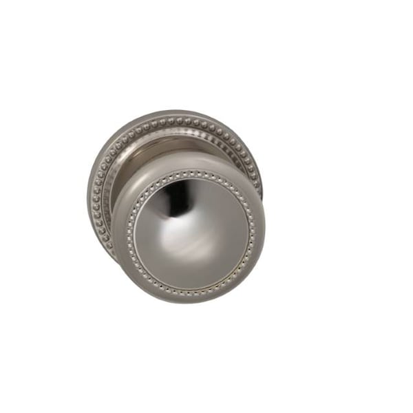 Knob 2-5/8" Rose Priv 2-3/4" BS T 1-3/8" Doors Bright Nickel 443