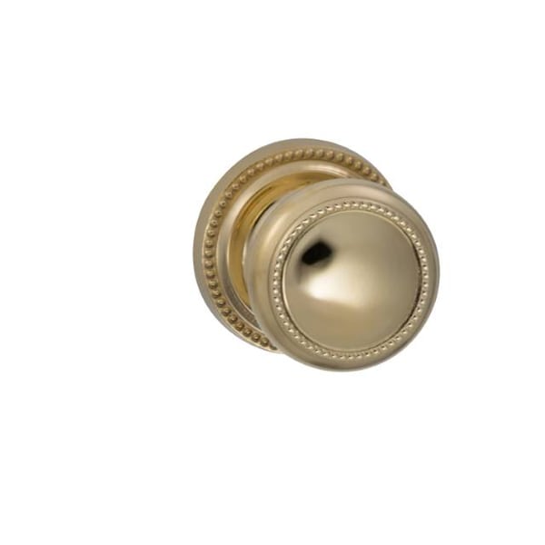 Knob 2-5/8" Rose Priv 234BS Full Lip 134DT ULQ Bright Brass 443