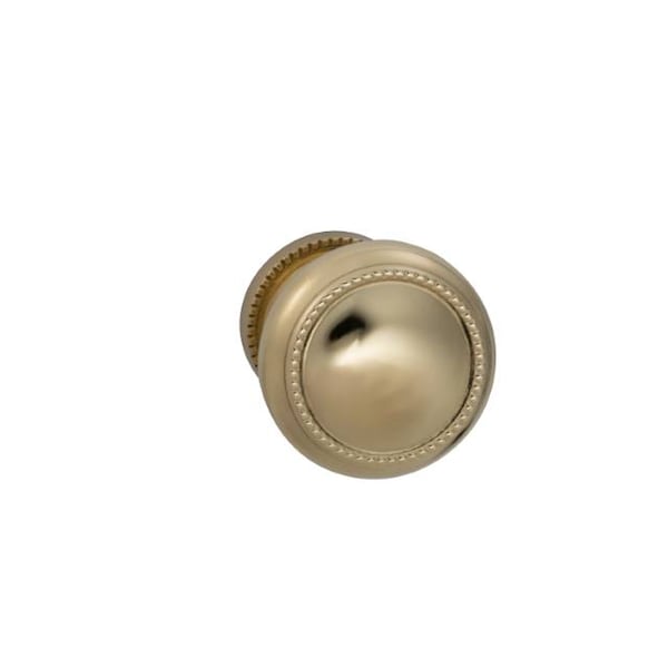 Knob 1-3/4" Rose Pass 2-3/4" BS T 1-3/8" Doors ULQ Bright Brass 443