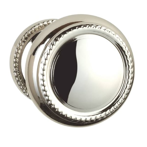 Knob 1-3/4" Rose Pass 2-3/4" BS T 1-3/4" Doors Bright Chrome 443