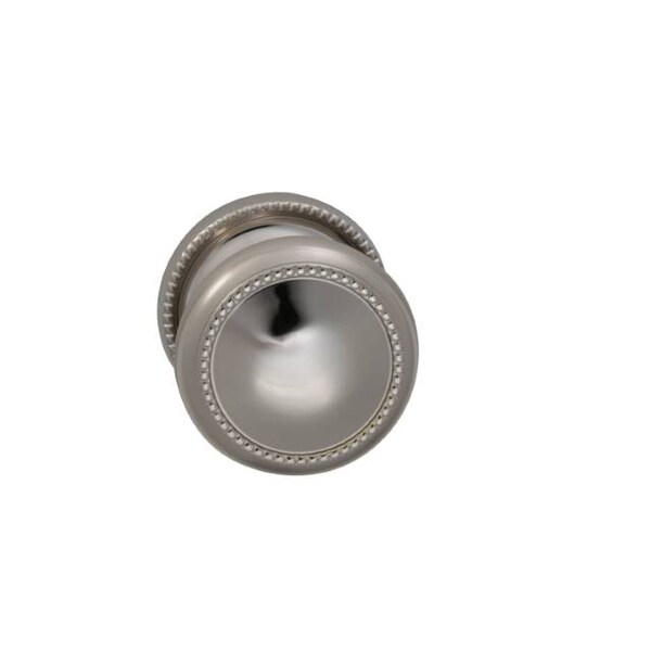 Knob 2-3/16" Rose Pass 2-3/4" BS Full Lip 1-3/8" Doors BR NKL 443