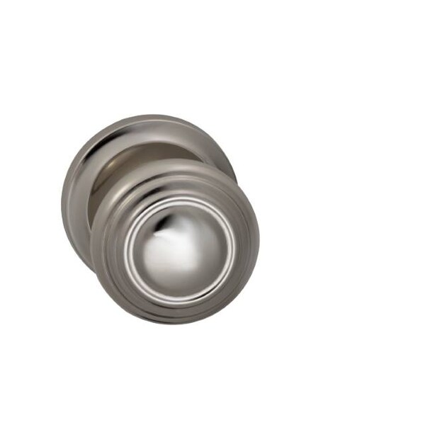 Knob 2-5/8" Rose Priv 2-3/8" BS Full Lip 1-3/8" Doors BR NKL 472