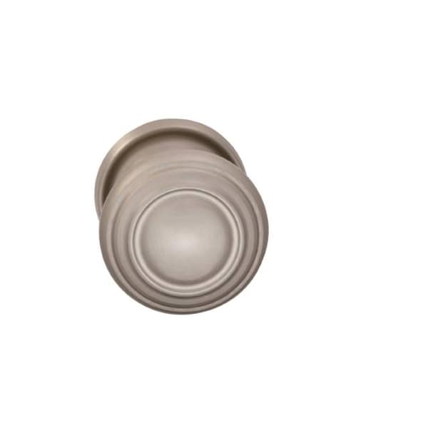 Knob 2-3/16" Rose Pass 2-3/4" BS T 1-3/4" Doors Satin Nickel 472