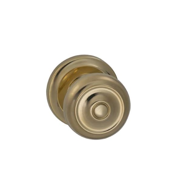 Knob 2-5/8" Rose Priv 234BS Full Lip 1-3/8" Doors ULQ Bright Brass 473