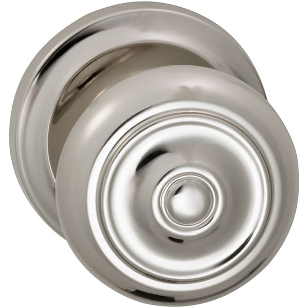 Knob with 2-5/8" Rose Single Dummy Unlacquered Antique Bronze 473