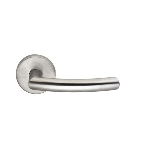 Stainless Lever Pass 2-3/4" BS T 1-3/8" Doors Satin SS 47