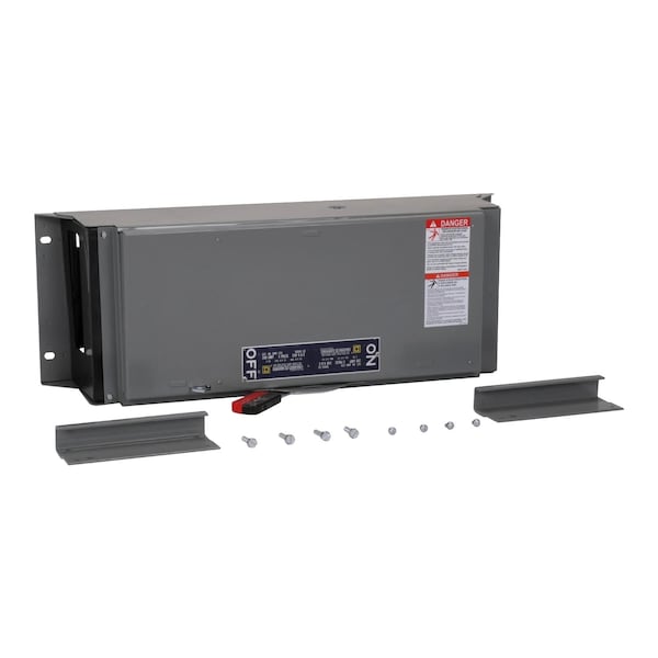 Switch Fusible, Square D brand QMB fusible power distribution panelboards Use With, 240V AC, 200A