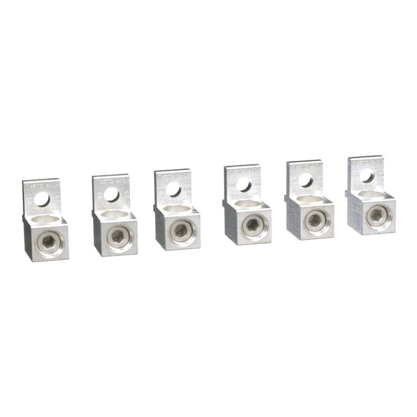Lug kit, 115A, set of 6 parts