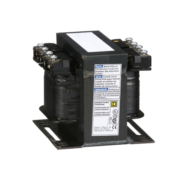 Control Transformer, 200 VA, Not Rated, 120/240V, 550/575/600V
