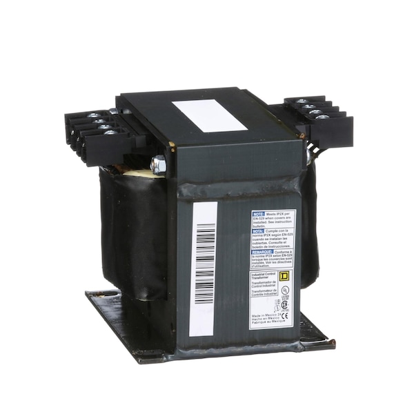 Control Transformer, 500 VA UL; 500 VA CSA; 500 VA NOM; 300 VA, Not Rated, 120V, 240/480/600V