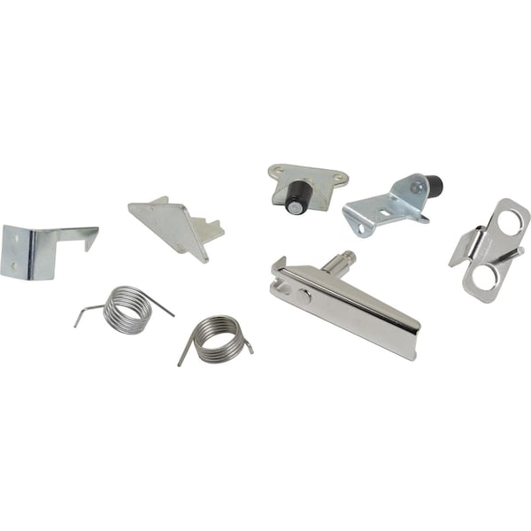 Operating mechanisms, door closing mechanism, two point, roller latch, for NEMA 4 and 12 enclosures, hinge on left