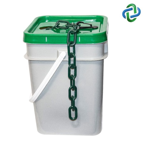 Evergreen Plastic Chain Pail 3"(#10, 76