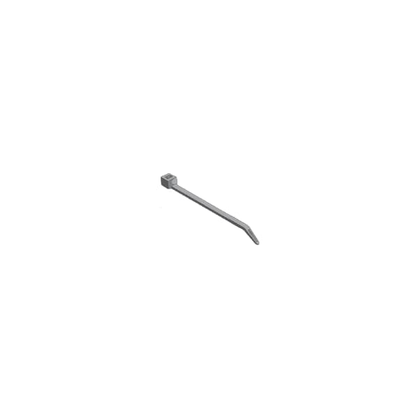 Cable Tie, 14-1/2 in L, 4 in Max Bundle Dia., Natural, Nylon 6/6, 120 lb Strength, 100 PK