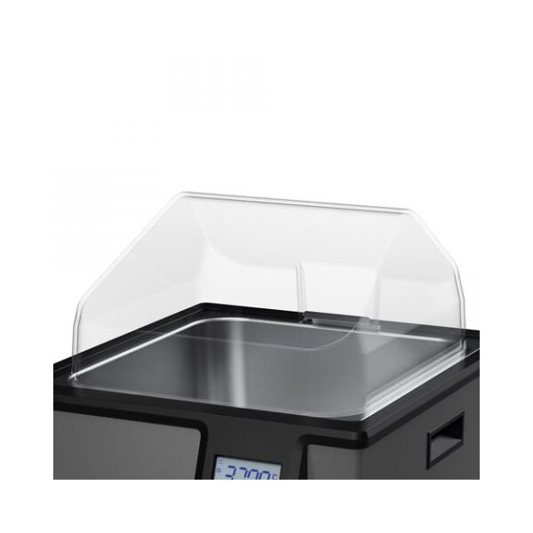 Clear, Hinged, High Clearance Lid, 10L