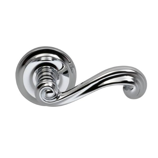 LVR 2-5/8" Rose Pass 2-3/8" BS Full Lip 1-3/8" Doors Bright Chrome 55