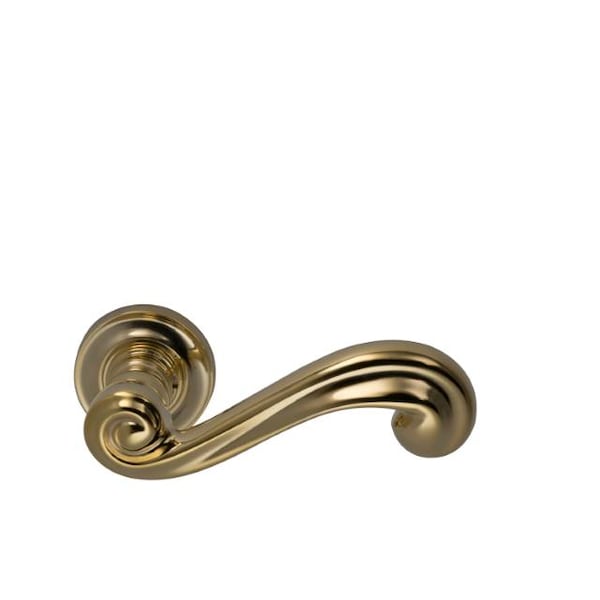 LVR 1-3/4" Rose Pass 234BS Full Lip 1-3/8" Doors ULQ Bright Brass 55