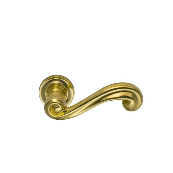 LVR 1-3/4" Rose Pass 2-3/8" BS Full Lip 1-3/8" Doors Bright Brass 55