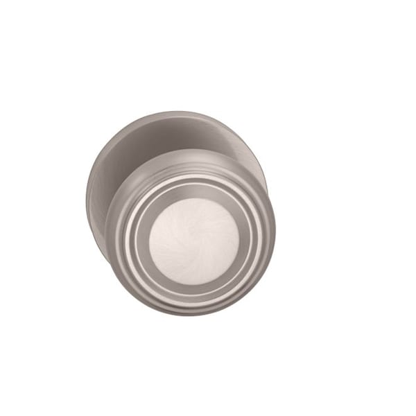 Single Dummy 565 Knob with Modern Rose Satin Nickel
