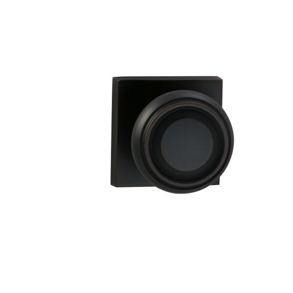 Single Dummy 565 Knob with Square Rose Tuscan Bronze