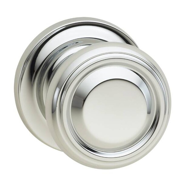 Pass 565 Knob Traditional Rose, 234BS Full Lip Strike Bright Chrome