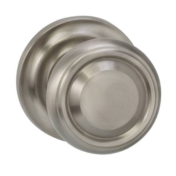 Pass 565 Knob Traditional Rose, 234BS and T Strike Satin Nickel