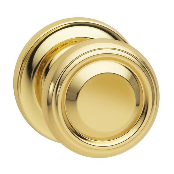 Pass 565 Knob Traditional Rose, 238BS and Full Lip Strike Bright Brass