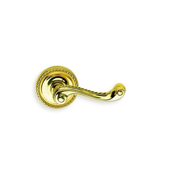 Single Dummy 570 Lever with Concealed Screws Bright Brass