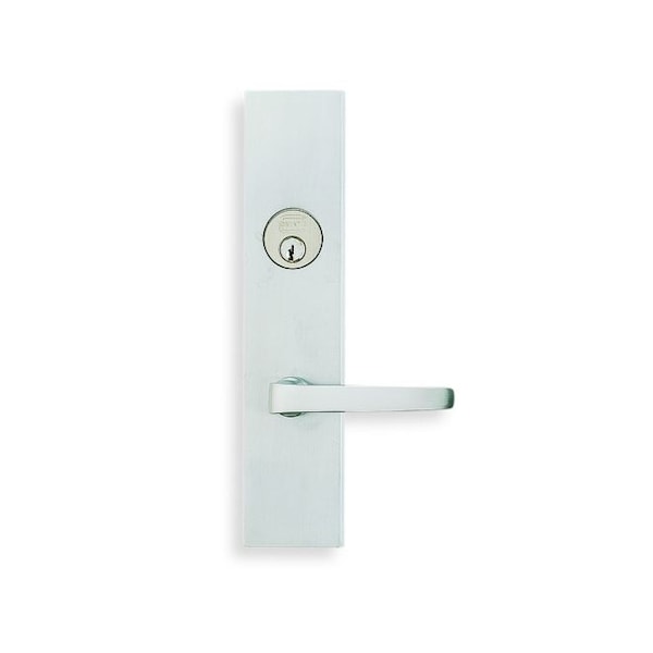 LH Storeroom 234BS Mort Stainless 36 LVR 12000 Plate Satin Chrome