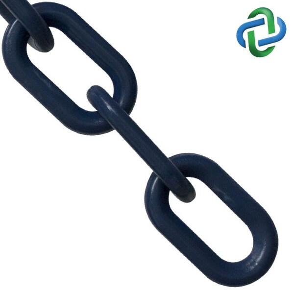 Cobalt Blue Plastic Chain 2"(#8, 51 mm)