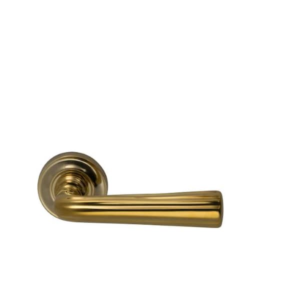 LVR 1-3/4" Rose Pass 238BS Full Lip 1-3/4" Doors ULQ Bright Brass 706