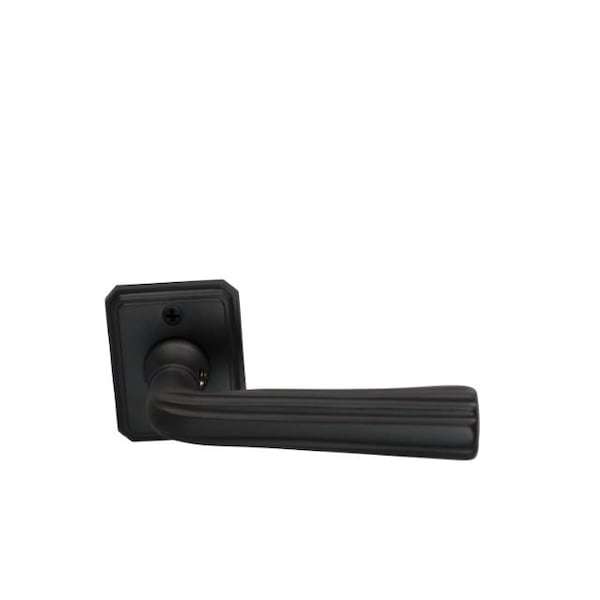 Lever with Rectangular Rose Single Dummy Oil Rubbed Bronze 706