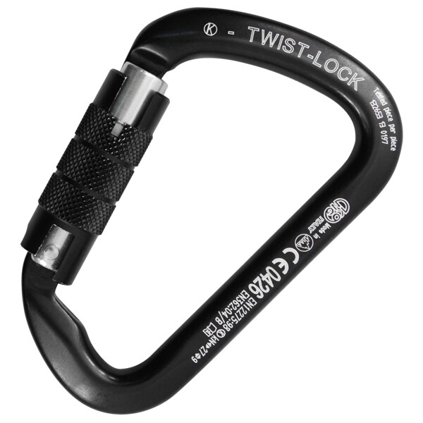 Large Multiuse, Body Black, Gate Black, Twist Lock Black Sleeve