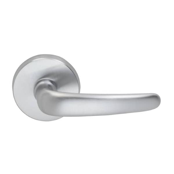 Lever Privacy 2-3/4" Backset, T Strike, 1-3/4" Doors Satin Chrome 762