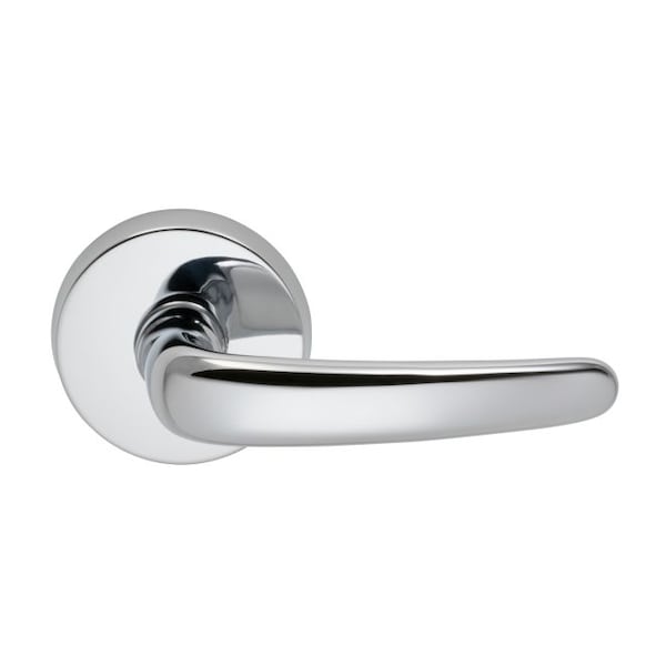 Lever Privacy 2-3/8" Backset, T Strike, 1-3/8" Doors Bright Chrome 762