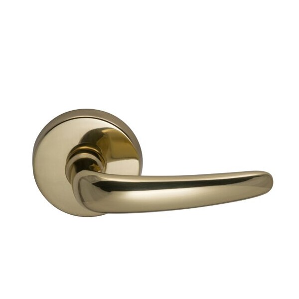 Lever Priv 2-3/4" BS Full Lip 1-3/8" Doors Bright Brass 762