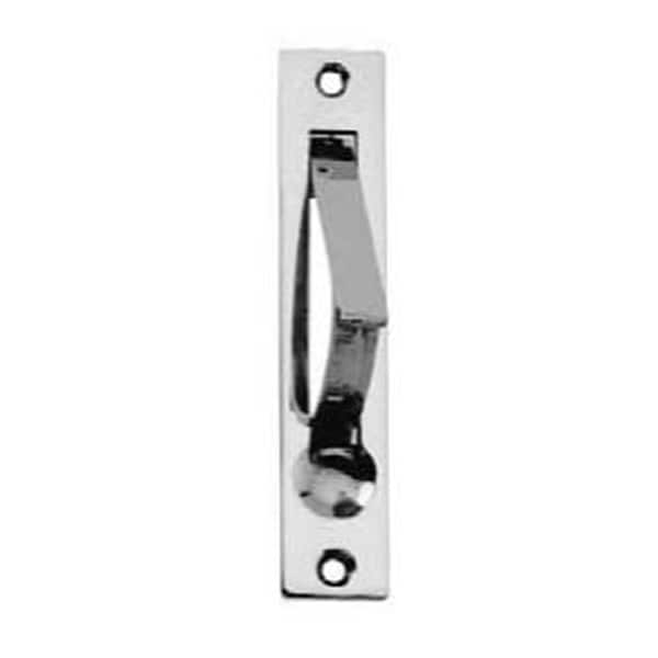 Pocket Door Edge Pull Satin Nickel