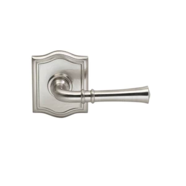 Lever Arched Rose Priv Lever 2-3/4" BS T Strike Satin Nickel 785