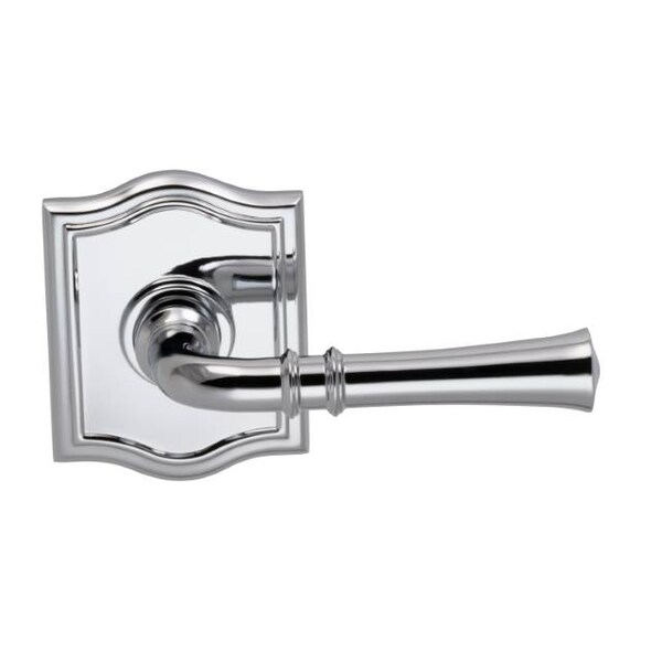 Lever Arched Rose Priv Lever 2-3/8" BS T Strike Bright Chrome 785